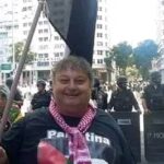 Luiz Cláudio, companheiro do Movimento Palestina Livre - Rio de Janeiro, que têm sido censurado pela prefeitura da UERJ e impedido de montar a banquinha da Palestina desde março de 2026