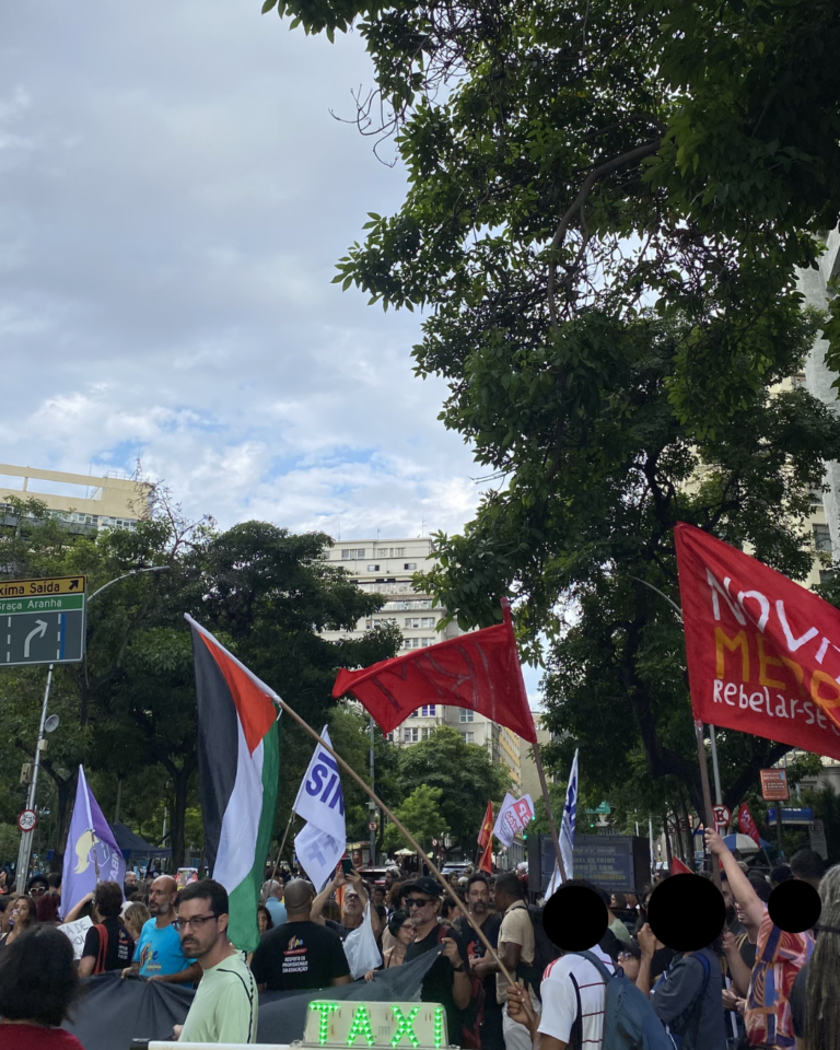 Ato unificado da educação pela recomposição salarial no dia 09/04